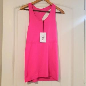 Hot Pink Zyia Tank Top, Size Large